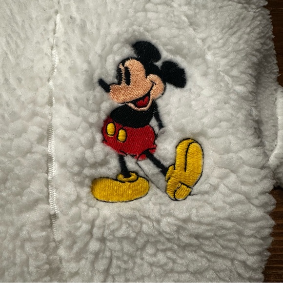Vintage Obion Disney infant fuzzy fleece jumper, Mickey and Friends. - Picture 4 of 5